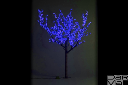 CBL-1.9-972 LED вишня H:1,9m D1,5 м., синее