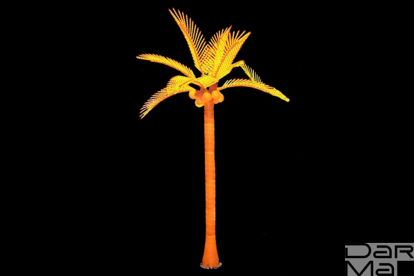 COL-03 LED Пальма кокосовая 3,0*3,0 м , желтая