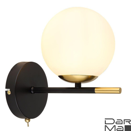 Бра Arte Lamp Alcor A2224AP-1BK