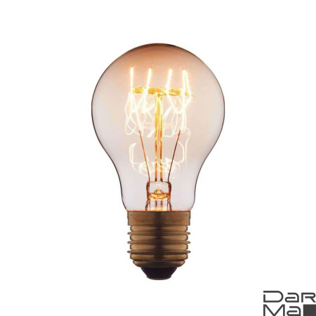 Лампа накаливания E27 60W прозрачная 7560-T