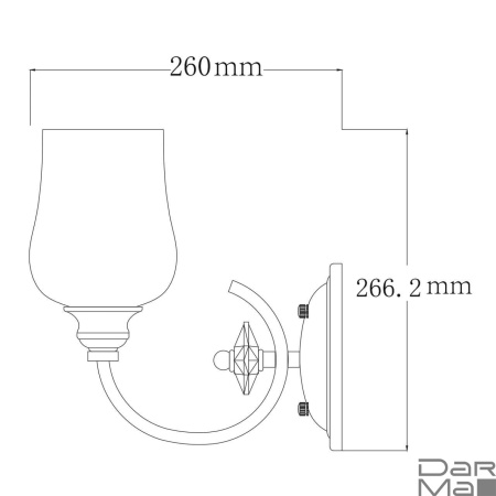 Бра MW-Light Палермо 386027801