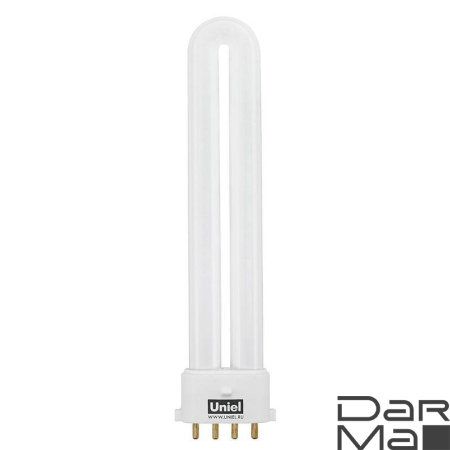 Лампа энергосберегающая Uniel 2G7 9W 4000K матовая ESL-PL-9/4000/2G7 06000