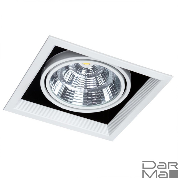 Встраиваемый светодиодный светильник Arte Lamp Merga A8450PL-1WH