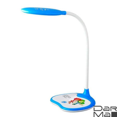 Настольная лампа ЭРА Фиксики NLED-433-6W-BU Б0028462