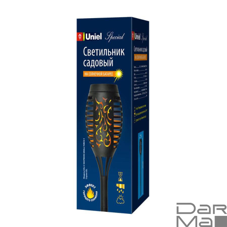 Светильник на солнечных батареях Uniel Маленький факел-1 USL-S-184/PM495 Small Torch-1 UL-00006559