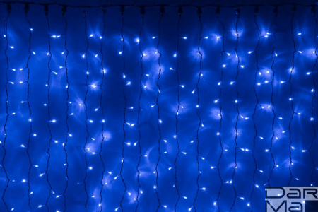 LED-XP-1925-1,5M-230V-S (синие LED/черный пр)