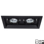 Встраиваемый светильник Arte Lamp Canis A6661PL-2BK