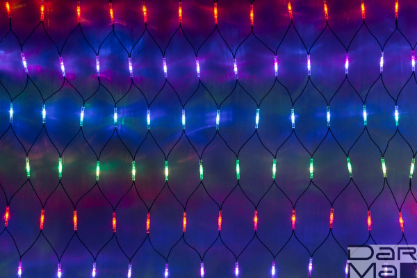 LED-SNLR-D-288-1,5*2M-S-240V-M/BL Мульти/Чёрный провод