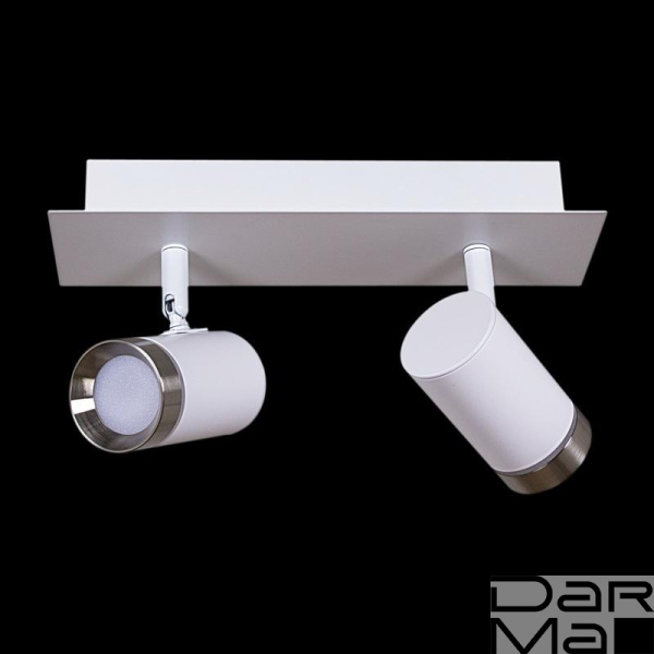 Спот Reluce 84281-9.5-002RT LED2*5W WT+SN