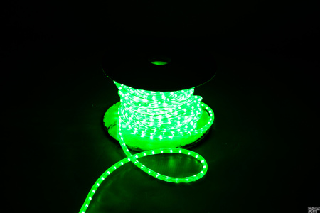 Дюралайт 12В 2W ЗЕЛЕНЫЙ  PH-123-13mm-12V-G