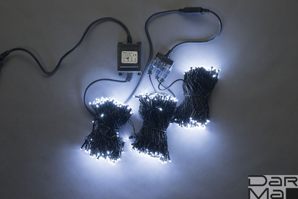 LED-BS-200*3-20M*3-24V-W (TYPE-3A) 3 нити, белый