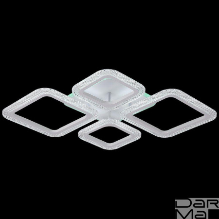 Потолочная светодиодная люстра Reluce 08491-0.3-2+2RGB WH(RGB)