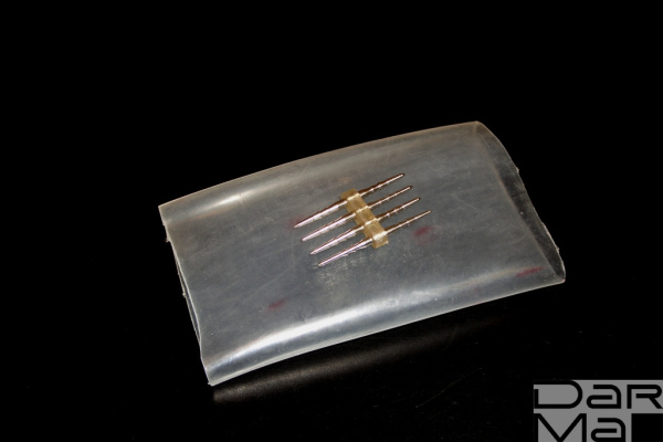 LN-FX-CA-3 невидимый коннектор для LN-FCB-4W-25M-240V-RGB с термоусадочной пленкой в комплекте