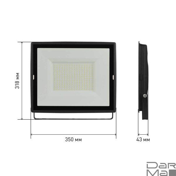 Прожектор светодиодный уличный ЭРА LPR-023-0-65K-200 Б0052028