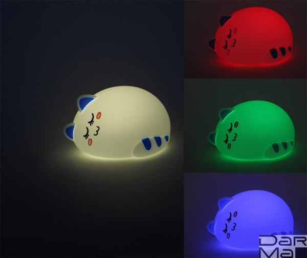 Настольная лампа ЭРА NLED-415-2W-BU Б0041095