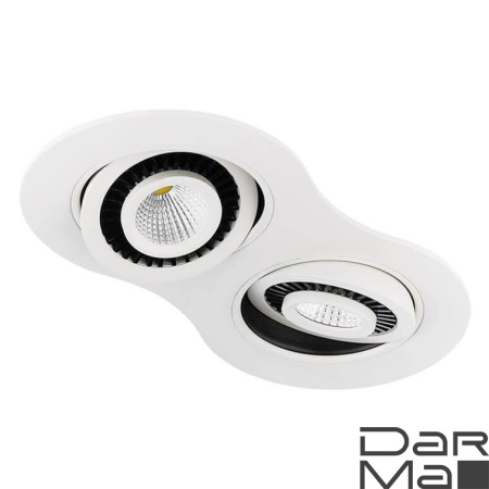 Встраиваемый светодиодный светильник Ambrella light Techno Led S505/2 W