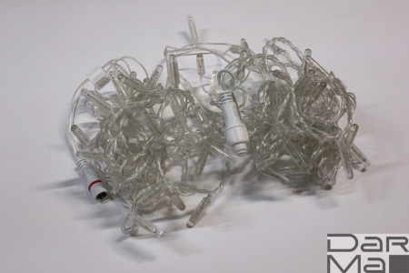 LED-PLS-100-10M-24V-V/C-W/O, VIOLET(фиолетовая)/прозр.пров соед (без сил.шнура) С КОЛПАЧКОМ NEW 2021