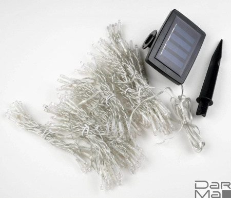 Гирлянда на солнечных батареях Uniel Занавес USL-S-131/PT1515 Warm White Curtain UL-00006538