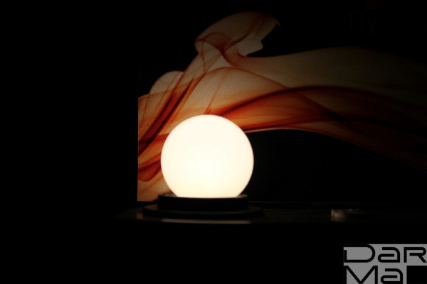 LED G45 220V-240V Warm White, белый теплый