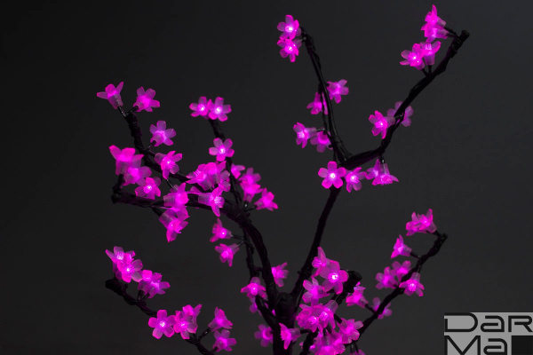 CBL-Table -P 96 LED Куст вишня 0,8 *0,8 м, розовый