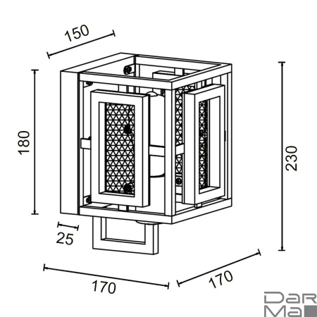 Бра Vele Luce Legion VL6272W01