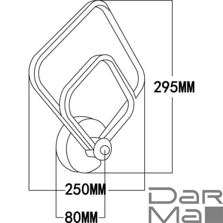 Бра Escada Twister 10228/SG Led