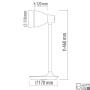 Настольная лампа De Markt Ракурс 631036201