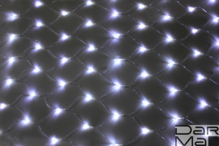 LED-SNL-540-2*4M-240V-W/C БЕЛЫЕ LED на прозр. проводе, соединяемая