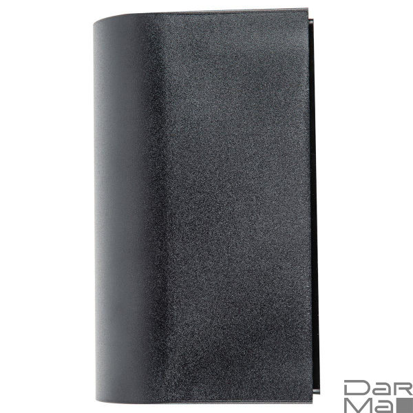 Уличный настенный светильник Uniel UUL-P52A 2х6W/GU10 IP65 BLACK UL-00010511