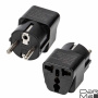 Переходник сетевой Uniel 1гн с/з S-GES1-10S Black UL-00010562