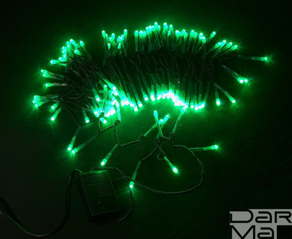 LED-XW-120-5M-C-240V Светод-ая гирлянда (зеленая)