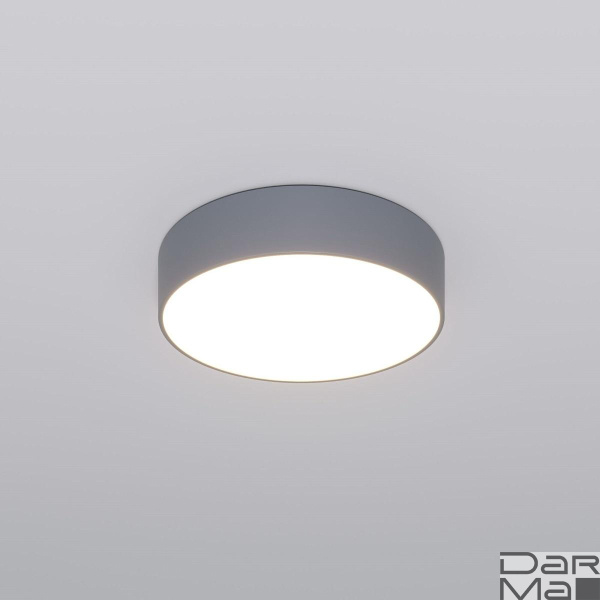 Потолочный светодиодный светильник Eurosvet Entire 90318/1 серый