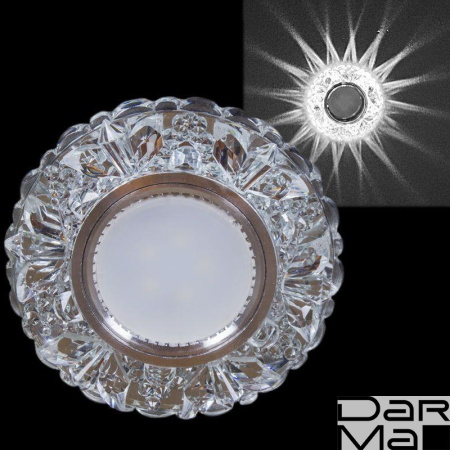 Встраиваемый светильник Reluce 42204-9.0-001PL MR16+LED3W CL