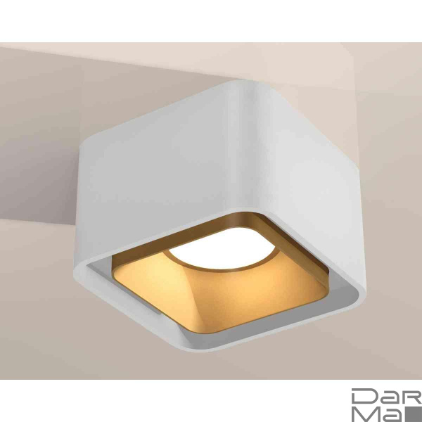 Комплект накладного светильника Ambrella light Techno Spot XS7832004 SWH/SGD белый песок/золото песок (C7832, N7704)