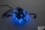 LED-2BLR-40CM-10M-240V-B, Белт-лайт с лампами, синий/черный пр.