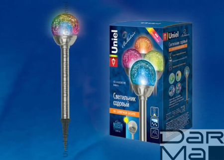 Светильник на солнечных батареях Uniel Modern USL-M-063/MT390 Bellatrix 07280