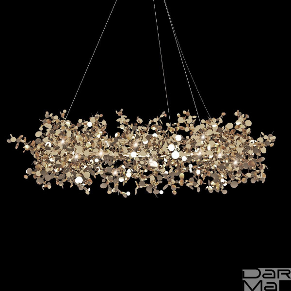 Подвесная люстра Loft IT Spark 10101/800 Gold