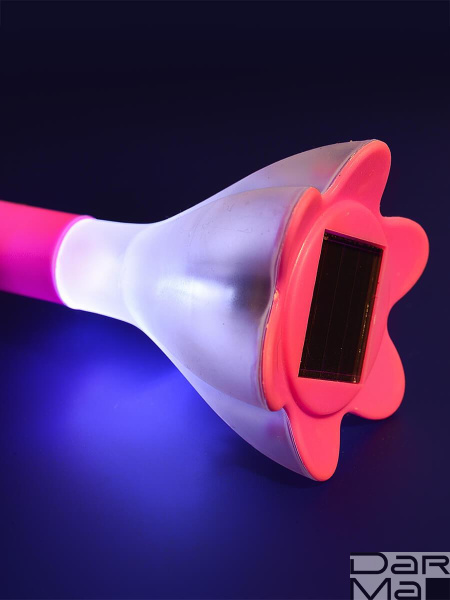 Светильник на солнечных батареях Uniel Promo USL-C-420/PT305 Pink Crocus UL-00001762