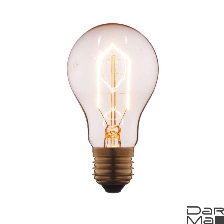 Лампа накаливания E27 60W прозрачная 1002