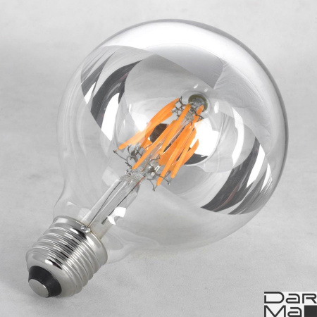 Лампа светодиодная Е27 6W 2200K хром GF-L-2105