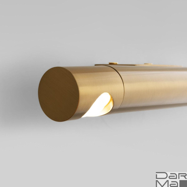 Настенный светодиодный светильник Eurosvet Tybee 40161 LED латунь