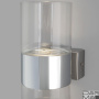 Настенный светодиодный светильник Eurosvet Watford 40021/1 LED хром/прозрачный