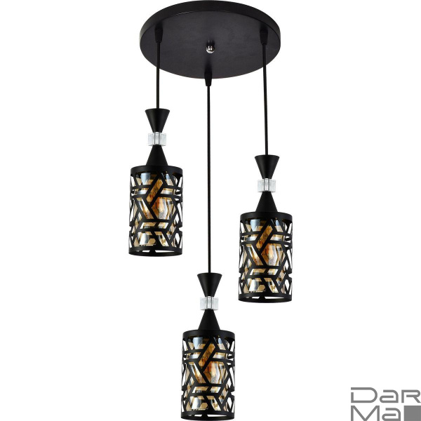 Подвесная люстра Reluce 03029-0.9-03 BK