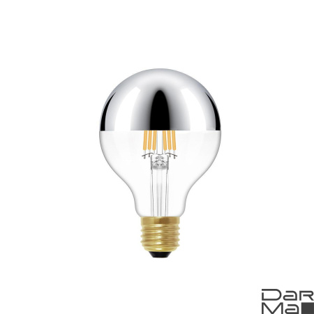 Лампа светодиодная Loft IT E27 6W 2700K хром G80LED Chrome