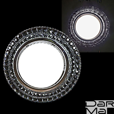 Встраиваемый светильник Reluce 53201-9.0-001LF GX53+LED4W GY