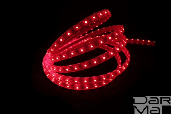 Светодиодная лента TL-FCB-3528-60L-240V-100M-R, красный