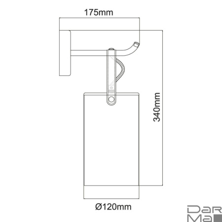 Бра De Markt Тетро 673024901