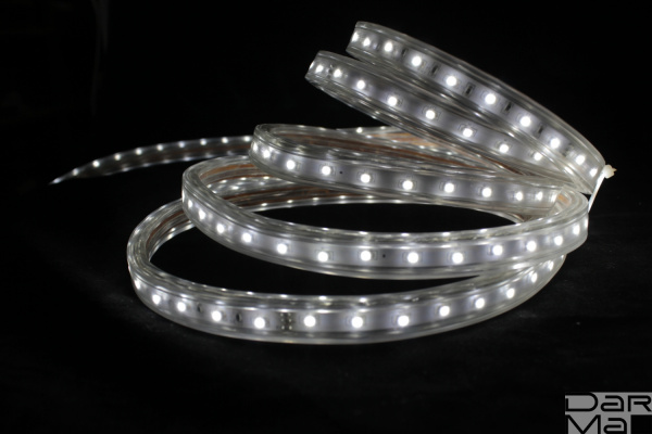 Светодиодная лента Тейп-Лайт чейзинг (водопад), белый, 8,5х17мм