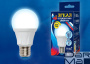 Лампа светодиодная диммируемая Uniel E27 12W 6500K матовая LED-A60 12W/6500K/E27/FR/DIM PLP01WH UL-00004288