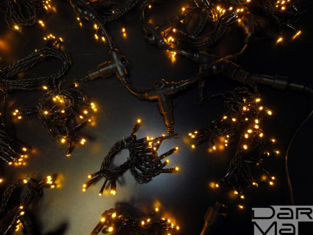 LED- PL-1920-2*1.5M-240V-Y/BL-T (жёлтые светодиоды/черн пр)